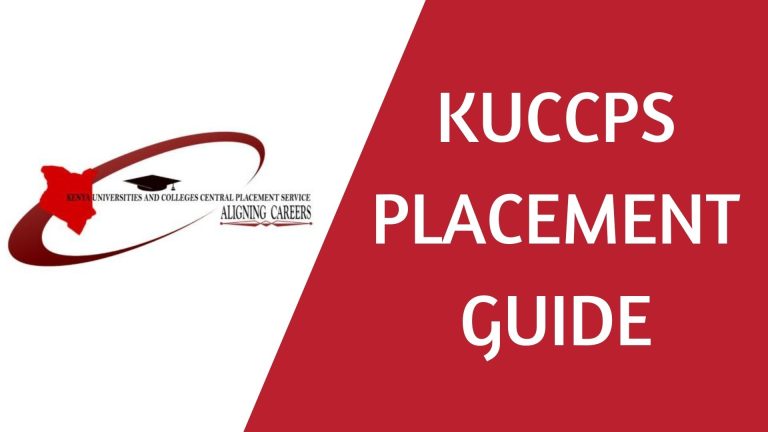 kuccps courses